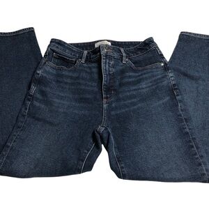 LOFT 27 / 4 Jeans - Skinny, Curvy High Waist Ankle Pants Blue Denim Jeans